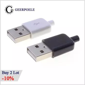 GGEERPOELE USB29 4-контактные изогнутые разъемы типа A