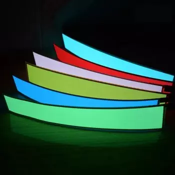 Гибкая электронная фотопанель, Фотолюминесцентная задняя фонарь для дома, Фотолюминесцентная лампа для автомобиля, Фотолюминесцентная лампа, 30,3x5,3 см