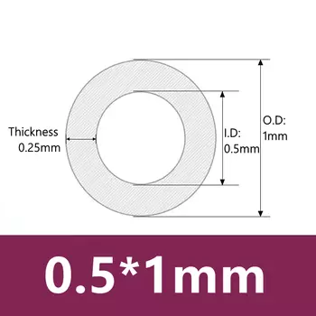 Гибкая прозрачная Нетоксичная трубка из ПВХ высокого качества для пищевых продуктов, 1 м/5 м/10 м, I.D 0,3/0,5/0,7/0,8, 1/1, 6 мм