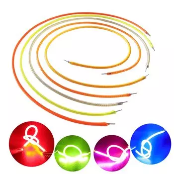 Гибкая светодиодная лампа Эдисон VEVEOO Led Soft Silament желтого цвета