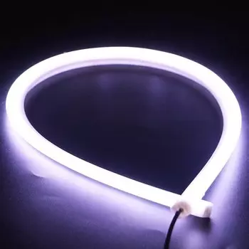 Гибкая светодиодная лента для дневных ходовых огней, 12 В, 30 см, 45 см, 60 см, 2 шт.