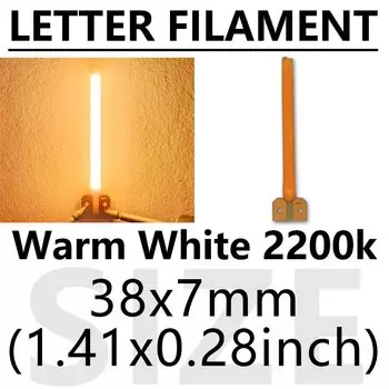 Гибкая светодиодная нить DT&ZM теплый белый