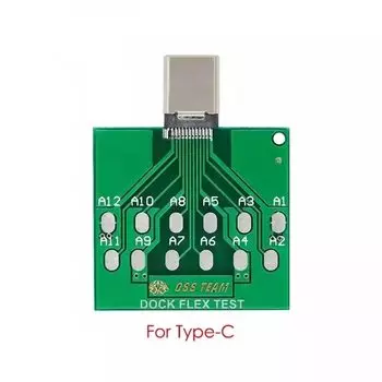 Гибкая тестовая плата микро-USB для iPhone и Android телефонов U2 с функцией зарядки