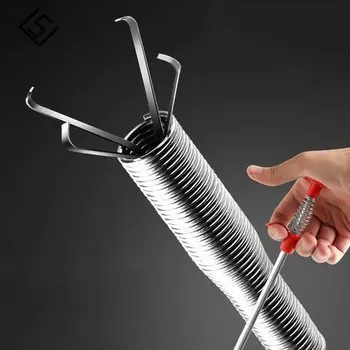 Гибкий 4-коготь инструмент для очистки канализации Unique Solution