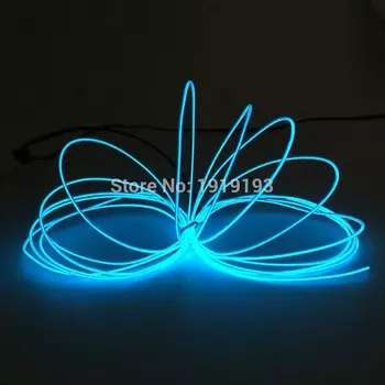 Гибкий светодиодный кабель YEAHUI EL 1,3 мм синего цвета