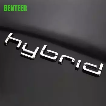 Гибридная Автомобильная Наклейка ABS для audi sline RS A1 A3 A4 A5 A6 A7 A8 Q3 Q5 Q7 TT S