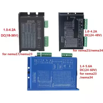 Гибридный Драйвер для шагового двигателя 2DM556 2DM542 2DM420 Nema23 17 Nema34
