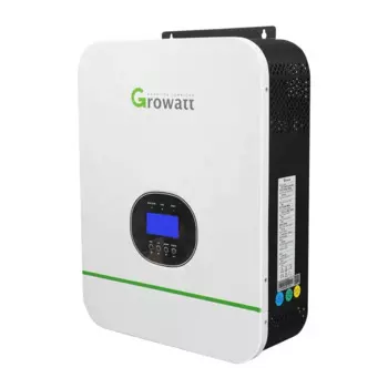 Гибридный инвертор Growatt Mppt 48 В 3 кВт 3000 Вт 5 кВт 5000 Вт 10 кВт 15 кВт двойной однофазный солнечный инвертор вкл. выкл.