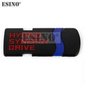 Гибридный синергический привод Автомобильная клейкая наклейка значок наклейка из цинкового сплава крыло багажник Задняя дверь Эмблема для Toyota Corolla RAV4 Camry