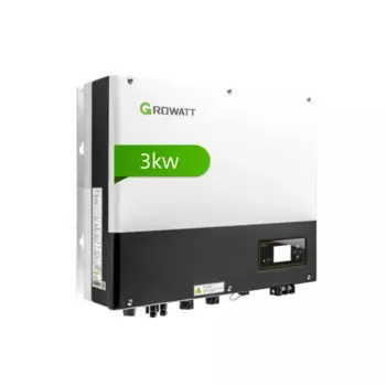 Гибридный солнечный инвертор Growatt Ip65 220 в 48 в 3 кВт Voltronic Mppt для системы хранения аккумуляторов Lifepo4