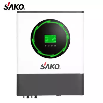 Гибридный солнечный инвертор Sako Sunon IV, 8 кВт, 8000 Вт, 48 В, с усиленной зарядкой, Wi-Fi, Bms, двойной выход переменного тока