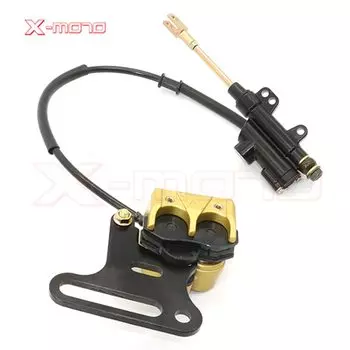 Гидравлическая задняя тормозная система в сборе KAYO ESB XMOTOR, кроссовый велосипед, питбайк, основной цилиндр, суппорт шланга 500 мм длиной