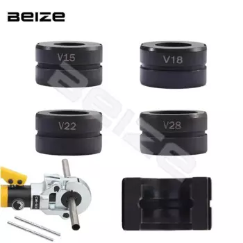 CW-1632 Матрица V-образного типа для обжимного инструмента для труб из нержавеющей стали, обжимные матрицы 15, 18, 22, 28 мм, комплект гидравлических обжимных губок