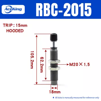 Гидравлический Буфер давления масла RB/RBC 0604 0806 1006 1007 1412 1411 2015 2725, бампер цилиндра, амортизатор, ленточный буфер