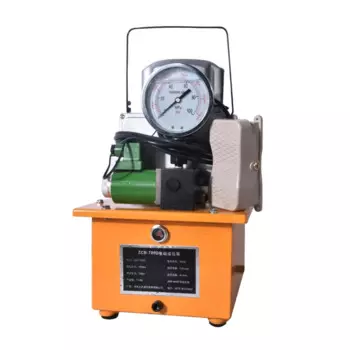 Гидравлический Электрический насос 7L 750w ZCB-700D электромагнитный клапан насос, работающий под высоким давлением гидравлический насос с педалью 70Mpa 220v /380v/110V