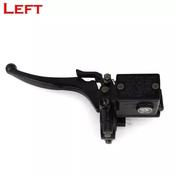 Гидравлический тормозной рычаг на руль с стояночным тормозом для 150-250cc GY6 ATV Quad Bike Parts 22 мм левый/правый передний главный цилиндр