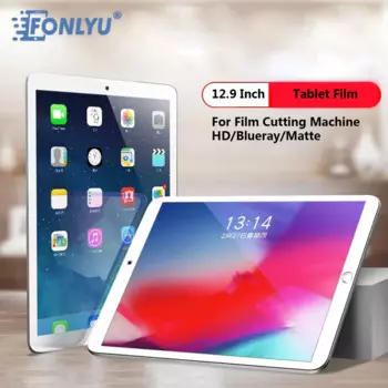 Гидрогелевая пленка FONLYU для планшетов iPad pro 11, 10,5, 9,7, 12,9, Защитная пленка для переднего экрана до 13 дюймов для режущего аппарата должен
