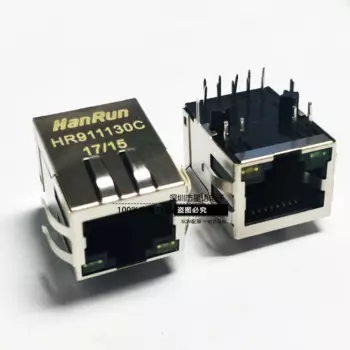 Гигабитный Ethernet-фильтр HR911130C HY911130C RJ45 светильник кой и сетчатым фильтром