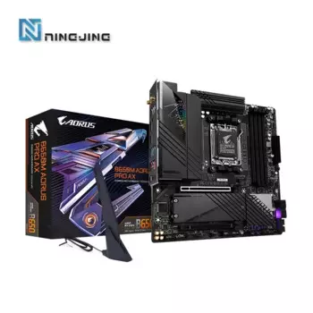 GIGABYTE B650M AORUS PRO AX Новая материнская плата Micro-ATX AMD B650 DDR5 Wi-Fi 6E с разъемом AM5