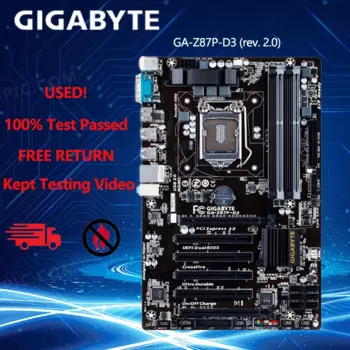 Gigabyte GA-Z87P-D3 для Z87 Intel LGA 1150 ATX материнская плата DDR3 TARJETA MAD 32GB