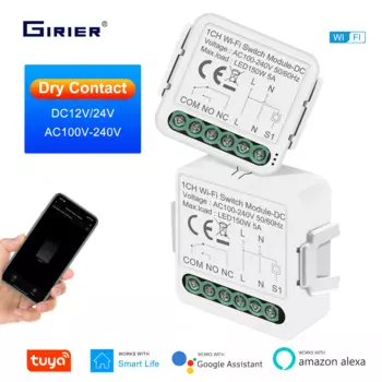 GIRIER Smart Dry Contact WiFi Switch Module