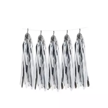 Гирлянда для дня рождения Русалочка из бумаги