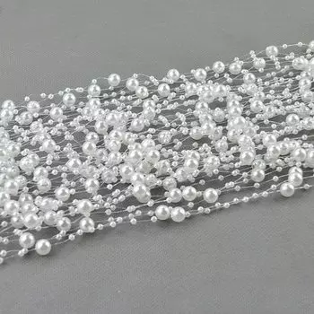 Гирлянда из искусственных жемчужин OZXCHIXU 5 м