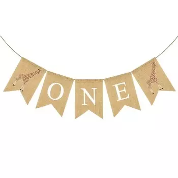 Гирлянда из мешковины "Жираф" CMGBOBP