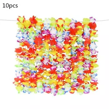 Гирлянда из шелковых цветов