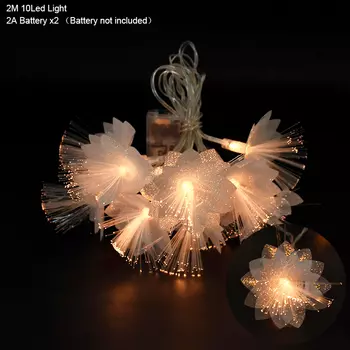 Гирлянда из шелковых цветов вишневого цвета