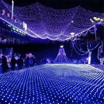 Гирлянда светодиодная с сетчатыми сеточками, 200 светодиосветодиодный, 2 х3 м