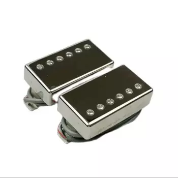 Гитарные звукосниматели Alnico 5 498R 498T, комплект звукоснимателя хамбакера из никеля для электрогитары