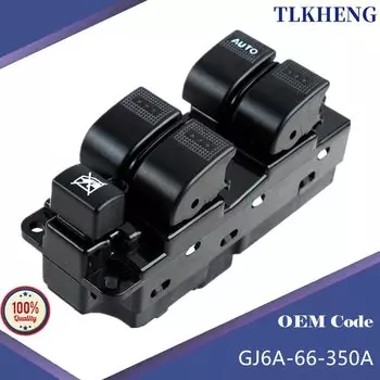 GJ6A-66-350A Новый главный переключатель управления стеклоподъемником для Mazda 6 3 2003-2005, GJ6A66350A