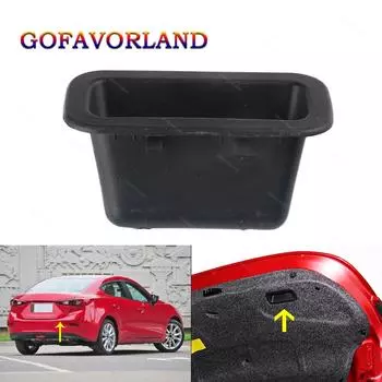GJ6A-68-966 внутренняя ручка крышки багажника, черная отделка для Mazda 3 & 5 2012-2014 CX-5 2013-2015 CX-7 2008-2012 RX-8 2009 2010 2011