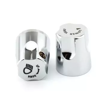 GL1500 для Honda Goldwing 1500-хромированная регулировочная ручка для фар вверх/вниз