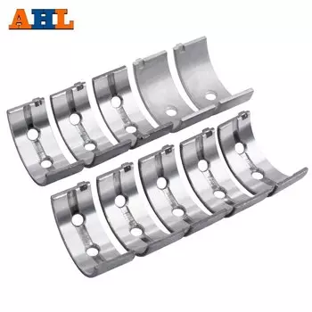 Главный подшипник коленчатого вала для мотоцикла AHL, 10 шт., STD + 25 + 50, для KAWASAKI ZXR400, ZXR400R 1989-1994, ZX400, ZX-4, ZR400, ZXR, ZX, ZR 400