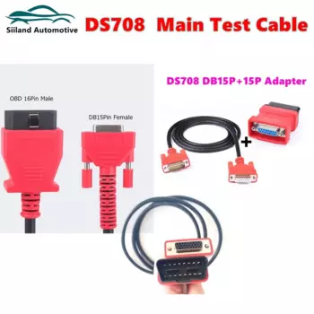 Главный Тестовый Кабель OBDII для Autel MaxiSYS DS708, испытательный адаптер MS906/908/905/808, 16-контактный кабель MS 908 PRO, сканер MS908 PRO