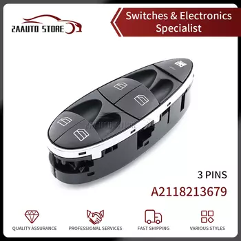 Главный выключатель стеклоподъемника автомобиля с хромом A 2118213679 Для Mercedes Benz W211 E280 E320 E500 E63AMG CL CLS 2118213679