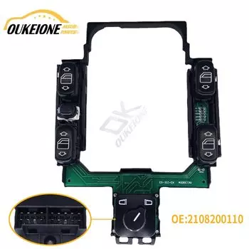 Главный выключатель стеклоподъемника для Mercedes-Benz W210 E300 E320 E420 1996 1997 кнопка управления стеклоподъемником 2108200110