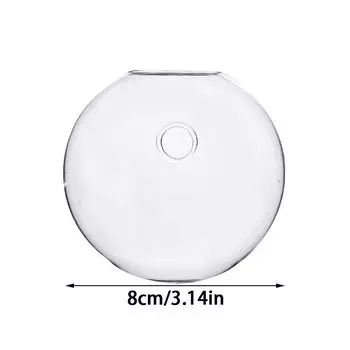 Глазурованная полукруглая подвесная ваза