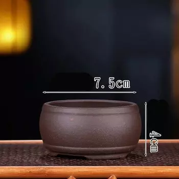 Глиняный настольный горшок для суккулентов Realikeasy LF114