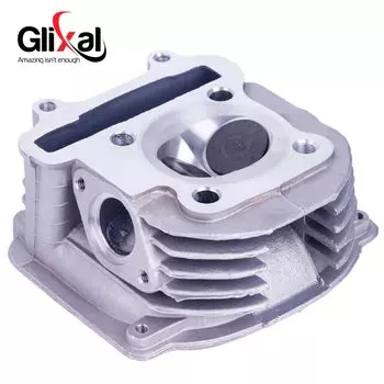 Glixal GY6 180cc Китайский скутер 61 мм Высокопроизводительная головка блока цилиндров в сборе с клапанами 4T 157QMJ ATV Go Kart Багги Мопед Quad