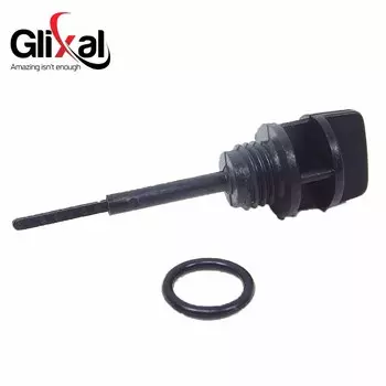 Glixal GY6 50cc 125cc 150cc масляный щуп с уплотнительным кольцом для 139QMB 152QMI 157QMJ Скутер мопед ATV Quad Go-Kart двигатель