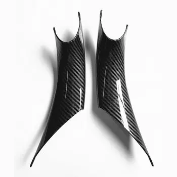 Глянцевая автомобильная дверная ручка из углеродного волокна для BMW 3 4 серии M3 M4 F30 F31 F32 F33 F34 F36 F80 F82