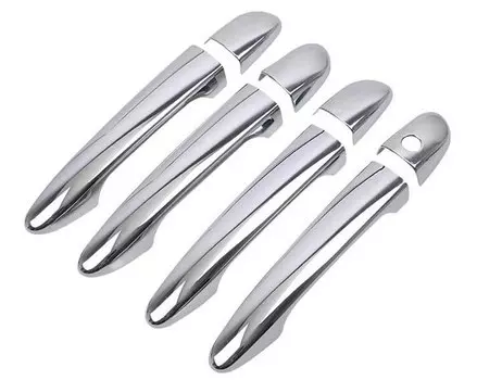 Глянцевая черная хромированная крышка дверной ручки автомобиля, декоративная накладка для Mazda Cx-5 Cx5 CX 5 2012-2022, аксессуары для стайлинга