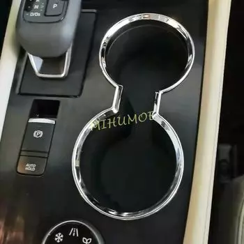 Для Nissan X-Trail XTrail T33 2023 2024 2025 глянцевая хромированная внутренняя накладка на подстаканник