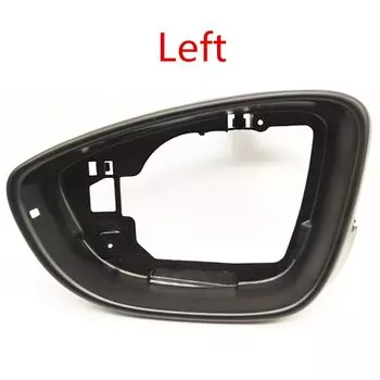 Глянцевая рамка для бокового зеркала автомобиля, держатель для зеркала заднего вида, отделка для VW Jetta 6 MK6 Passat B7 CC Beetle Scirocco, аксессуары