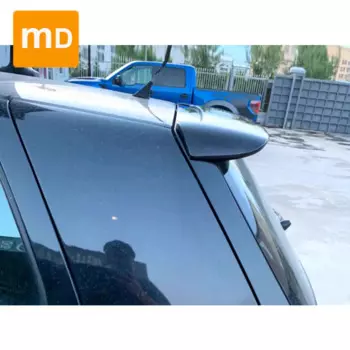 Глянцевый черный спойлер, крыло для 2004-2008 Volkswagen Golf 4, спойлер, верхние крылья, черный комплект губ, обновленные аксессуары для автомобиля