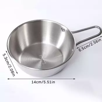 Глубокая тарелка YOWEI из нержавеющей стали