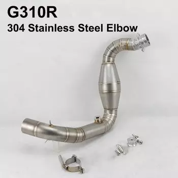 Глушитель из нержавеющей стали, 51 мм, для мотоциклов, для BMW G310GS G310R, на весь год